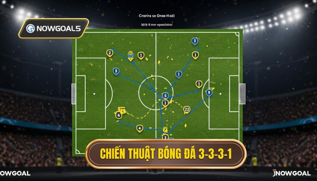 Chiến thuật bóng đá 3-3-3-1