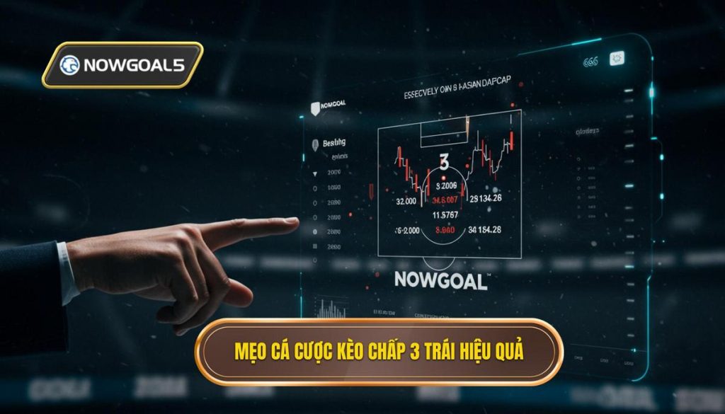 Mẹo cá cược kèo chấp 3 trái hiệu quả