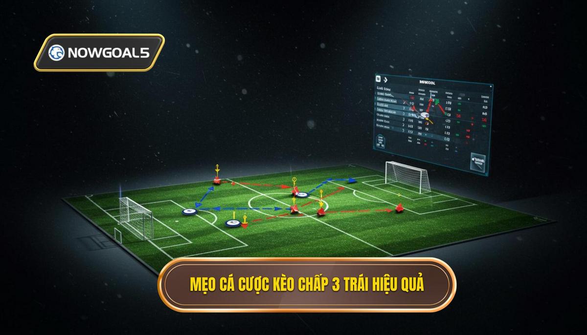 Những Mẹo Cá Cược Kèo Chấp 3 Trái Hiệu Quả Nhất