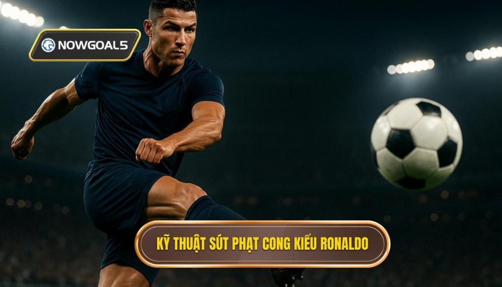 Kỹ thuật sút phạt cong kiểu Ronaldo