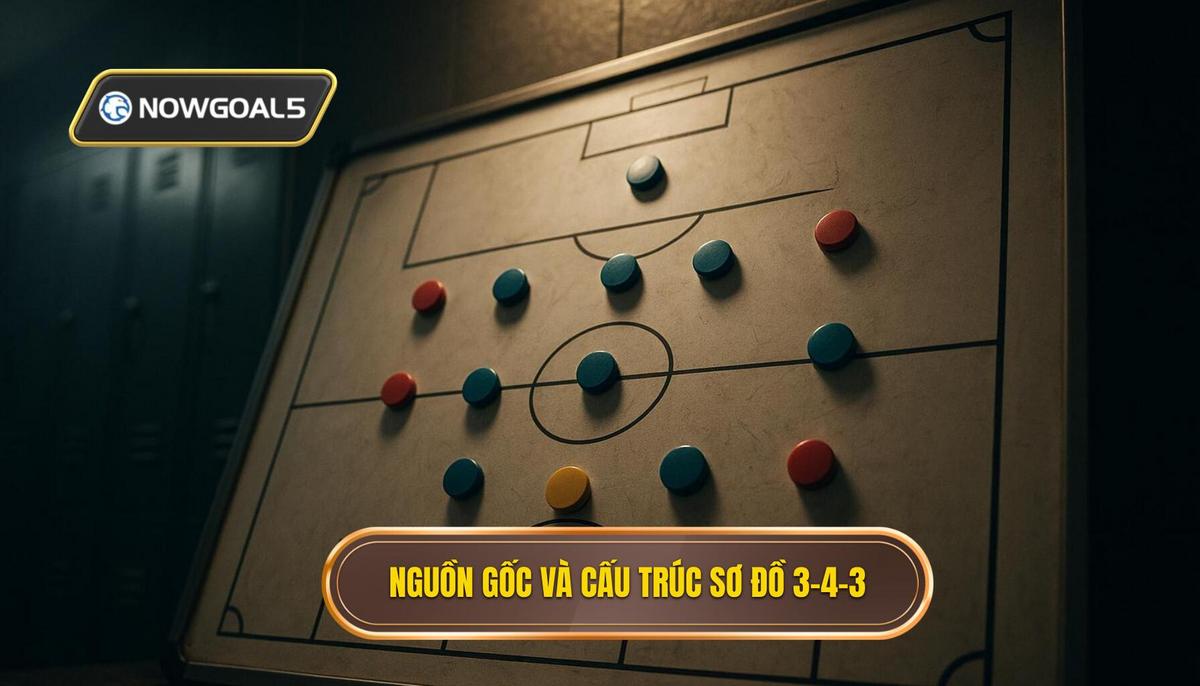 Nguồn Gốc và Cấu Trúc Cơ Bản Của Sơ Đồ 3-4-3