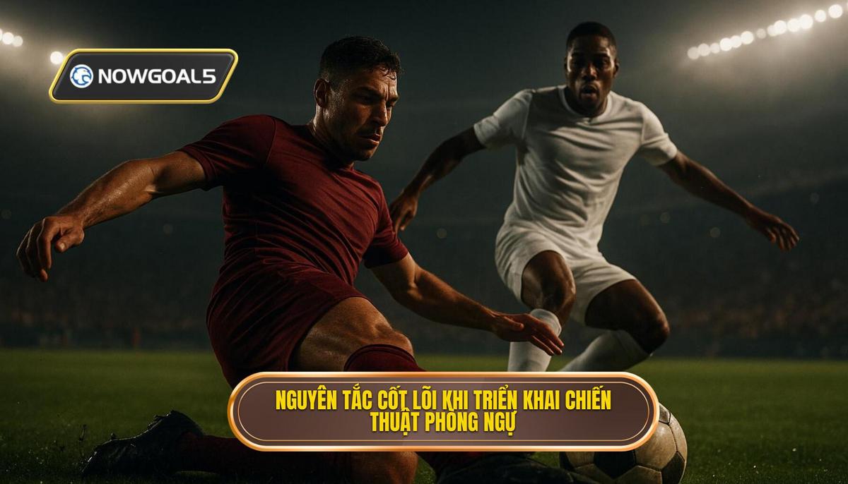 Nguyên Tắc Cốt Lõi Khi Triển Khai Chiến Thuật 4-1-4-1 Phòng Ngự