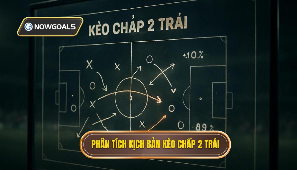 Phân tích các Kịch bản Thắng Thua của Kèo chấp 2 trái