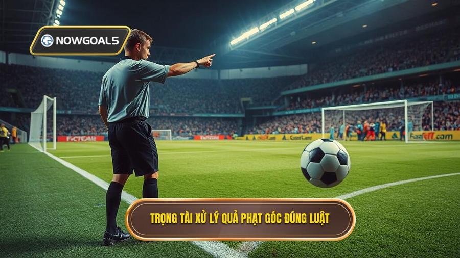 2. Trọng tài xử lý quả phạt góc đúng luật