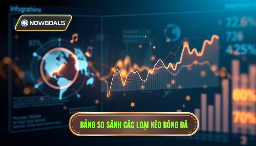 Bảng so sánh các loại kèo bóng đá
