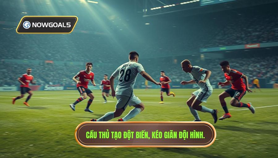 Khả năng tạo đột biến và kéo giãn đội hình đối phương